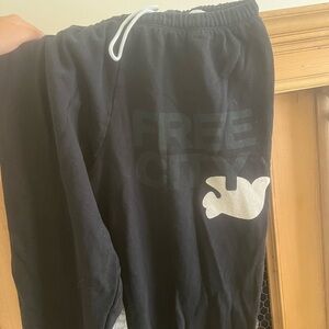 Free city black sweatpants